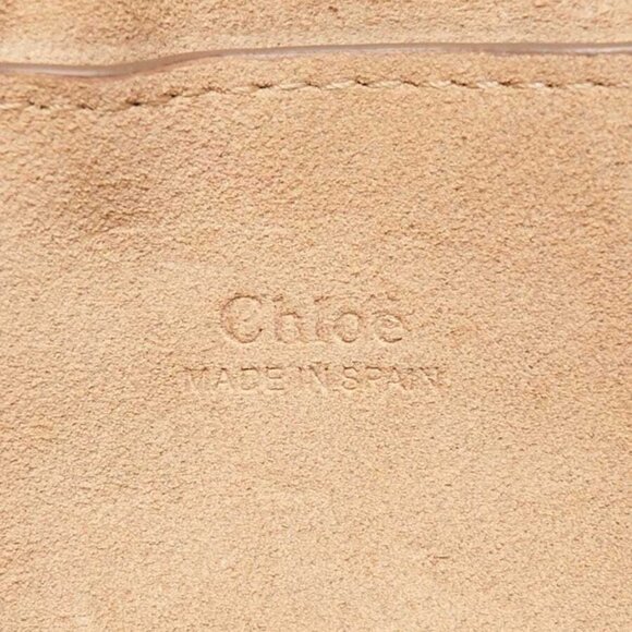 Chloe Red Leather and Suede Small Faye Crossbody Bag - Picture 10 of 12